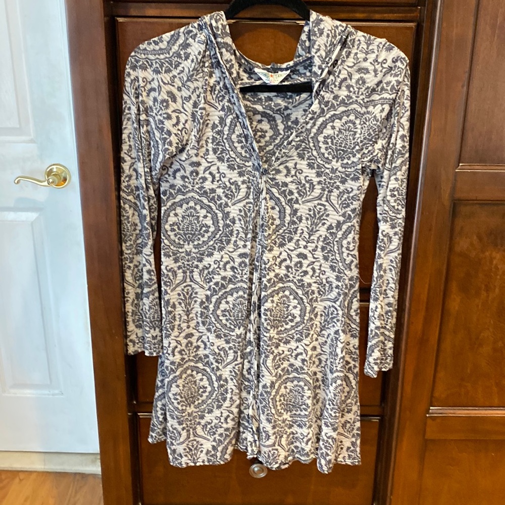 Hard tail cardigan